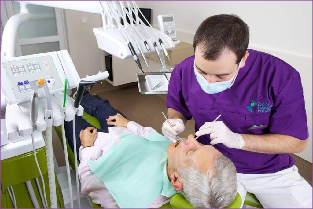 Fogínygyulladás kezelése a fogorvosi rendelőben